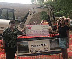 Power in the Purse donates to Project 2020 amphitheater